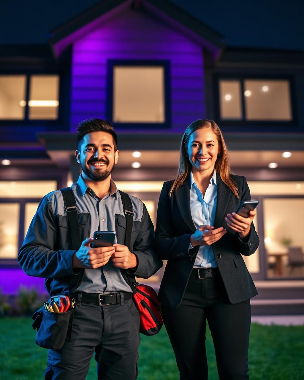 A verified Canadian contractor and real estate agent winning new clients on the Ohmer marketplace